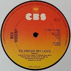 Ned Doheny - To Prove My Love - CBS