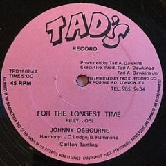 Johnny Osbourne - For The Longest time - Tad's Record