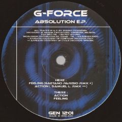 G-Force - G-Force - Absolution E.P. - Genetic Recordings