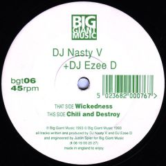 DJ Nasty V & DJ Ezee D - DJ Nasty V & DJ Ezee D - Wickedness/Chill And Destroy - Big Giant Music