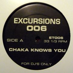 Chaka Khan / Gloria Gaynor - Chaka Khan / Gloria Gaynor - I Know You, I Live You / I Will Survive (Remixes) - Excursions 6