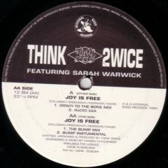 Think 2Wice - Think 2Wice - Joy Is Free - Internal Bass
