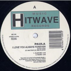 Paula - Paula - I Love You Always Forever - Hitwave Music