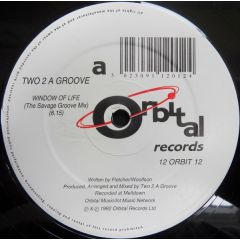 Two 2 A Groove - Two 2 A Groove - Window Of Life - Orbital Records