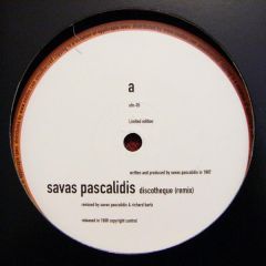 Savas Pascalidis - Savas Pascalidis - Discotheque (Remix) - UFO