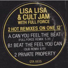 Lisa Lisa & Cult Jam - Lisa Lisa & Cult Jam - Can You Feel The Beat - CBS