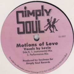 Soulman - Soulman - Motions Of Love - Simply Soul