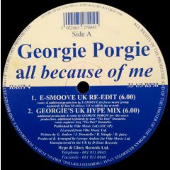 Georgie Porgie - All Because Of Me - Hype & Glory