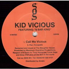 Kid Vicious - Kid Vicious - Call Me Vicious - SOS