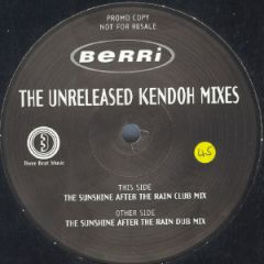 BERRi - BERRi - The Unreleased Kendoh Mixes - 3 Beat Music