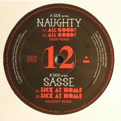 Sasse Vs Naughty - Sasse Vs Naughty - All Good? / Sick At Home - Battle Recordings