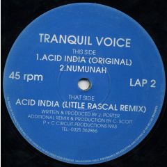Tranquil Voice - Tranquil Voice - Acid India - Circuit Records UK