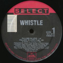 Whistle - Whistle - Falling In Love - Select Records