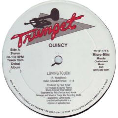 Quincy Patrick - Quincy Patrick - Loving Touch - Trumpet Records