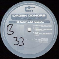 Organ Donors Vs Knuckleheadz - Organ Donors Vs Knuckleheadz - King Of Rock - Back On Plastic