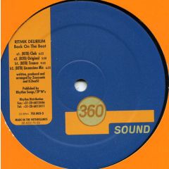 Ritmik Delirium - Ritmik Delirium - Back On The Beat - 360 Sound