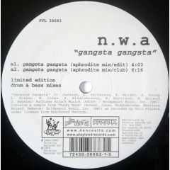 NWA - NWA - Gangsta Gangsta (Remix) - Priority