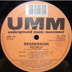 Degression - Degression - People - UMM