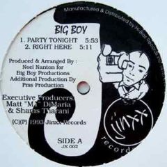 Big Boy - Big Boy - Party Tonight - Jinxx