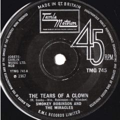 Smokey Robinson & The Miracles - Smokey Robinson & The Miracles - The Tears Of A Clown - Motown