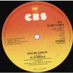 Al Di Meola - Al Di Meola - Roller Jubilee - CBS