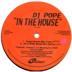 DJ Pope - DJ Pope - In The House - Cutting Traxx