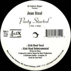 Andrew Hogan Presents Jean Steal - Andrew Hogan Presents Jean Steal - Party Started - Simplex Records