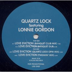 Quartz Lock Feat Lonnie Gordon - Quartz Lock Feat Lonnie Gordon - Love Eviction - X:Plode
