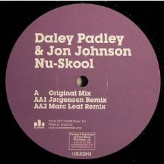 Daley Padley & Jon Johnson - Daley Padley & Jon Johnson - Nu Skool - Suesse Records