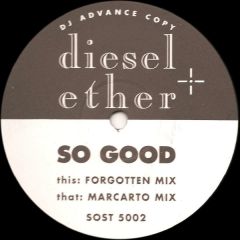 Diesel And Ether - Diesel And Ether - So Good - The Sound Of Stockwell