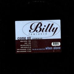 Billy Lawrence - Billy Lawrence - Come On - Eastwest