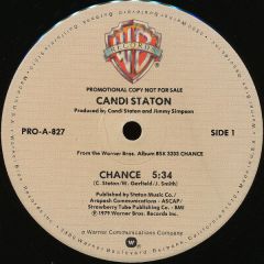 Candi Staton - Candi Staton - Chance - Warner Bros