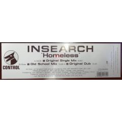 Insearch - Insearch - Homeless - Control, Edel