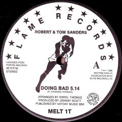 Robert & Tom Sanders - Robert & Tom Sanders - Doing Bad - Flame Records