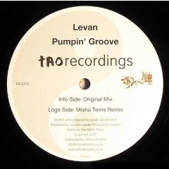 Levan - Levan - Pumpin' Groove - Tao Recordings