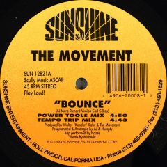 The Movement - The Movement - Bounce - Sunshine Entertainment