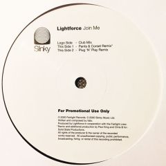 Lightforce - Lightforce - Join Me - Slinky Music