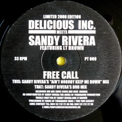 Delicious Inc Meets Sandy Rivera - Delicious Inc Meets Sandy Rivera - Free Call - Purple Music Tracks