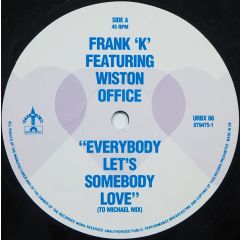 Frank K - Frank K - Everybody Let Somebody Love - Urban