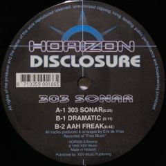 Disclosure - Disclosure - 303 Sonar - Horizon Records
