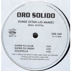 Oro Solido - Oro Solido - Donde Estan Las Mamies - Mangu Records