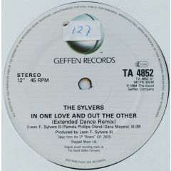 The Sylvers - The Sylvers - In One Love And Out The Other / Falling For Your Love - Geffen Records