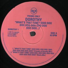 Dorothy - Dorothy - What's That Tune? (Doo Doo Doo Doo) - RCA
