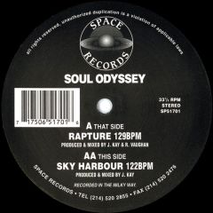 Soul Odyssey - Soul Odyssey - Rapture / Sky Harbour - Space Records