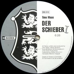 Timo Maas  - Timo Maas  - Der Schieber - B-Sides