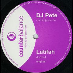 DJ Pete - DJ Pete - Latifah - Counterbalance