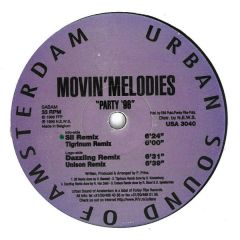 Movin' Melodies - Movin' Melodies - Party '96 - Urban Sound Of Amsterdam