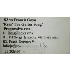 X3 Vs Francis Goya - X3 Vs Francis Goya - Rain The Guitar Song (Remix) - Mostiko