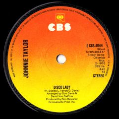 Johnnie Taylor - Johnnie Taylor - Disco Lady - CBS