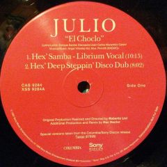 Julio Iglesias - Julio Iglesias - El Choclo - Columbia, Sony Discos